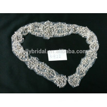 Fantastic rhinestone trimming lace garment accessories for baby girl wedding dress